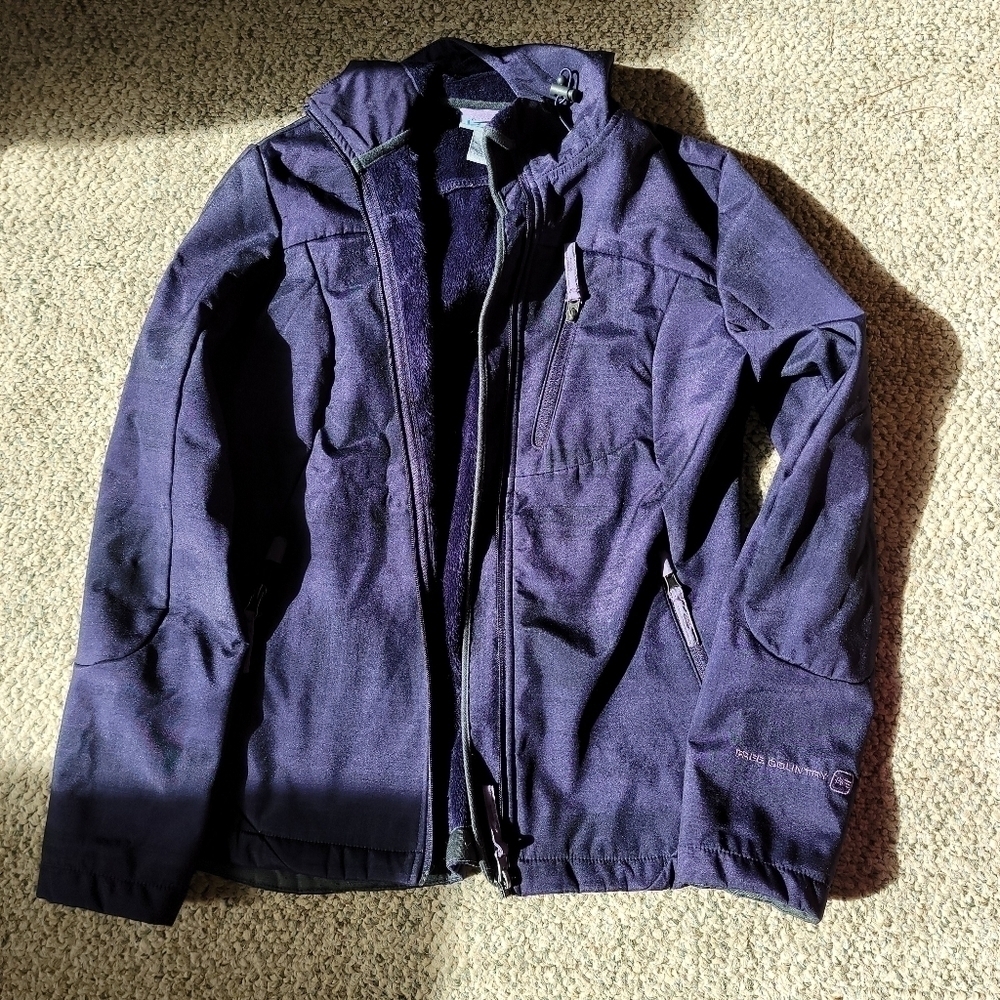 Free County purple ski jacket shell xs